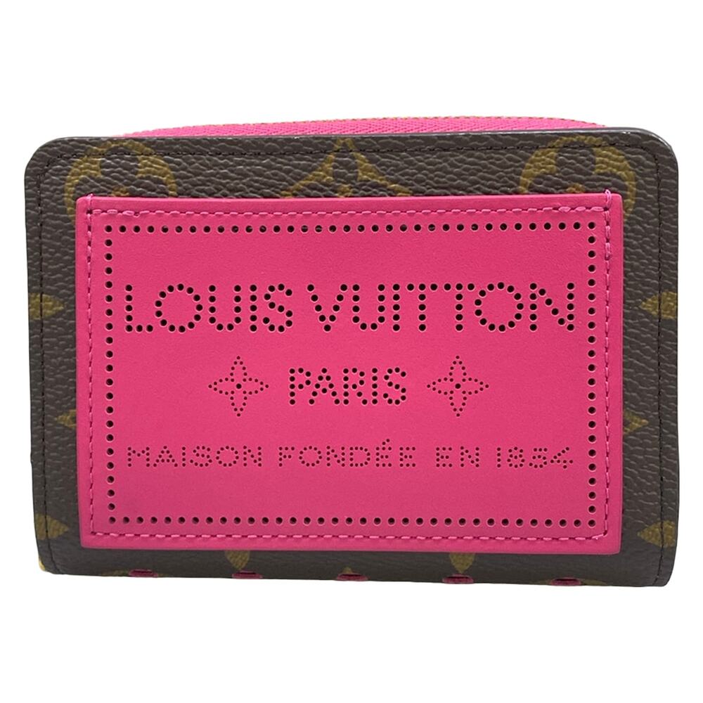 Louis Vuitton Portefeiulle Lou Monogram Perforated Bifold Wallet M29357